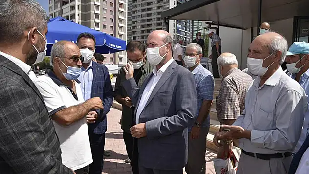 Başkan Pekyatırmacı vatandaşlarla bir araya geldi
