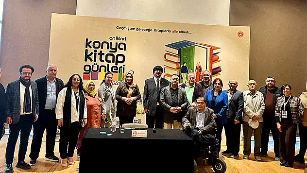 Başkan Şahin, Konya Kitap Günleri'nde 'Engelsiz Portreler'i anlattı