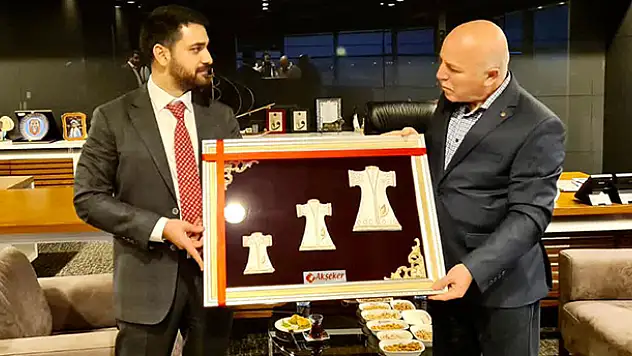 Başkan Sekmen Akşeker Et Entegre Tesisleri'nde