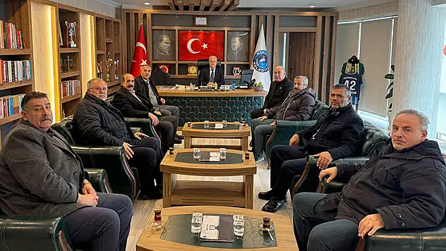 Başkan Sertdemir'e ziyaret