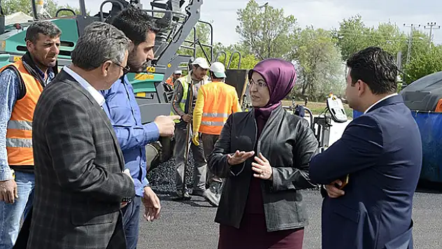 Başkan Toru, Karahüyük'teki çalışmaları inceledi
