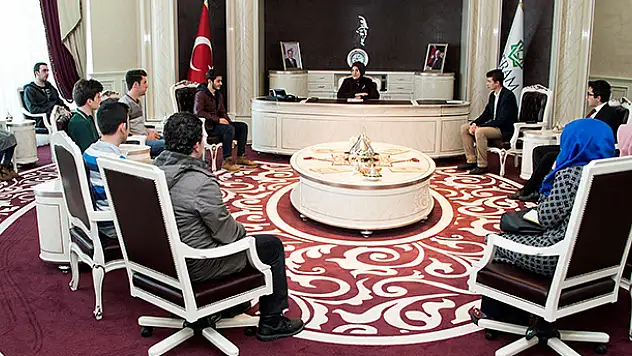 Başkan Toru, lise meclis başkanlarıyla buluştu