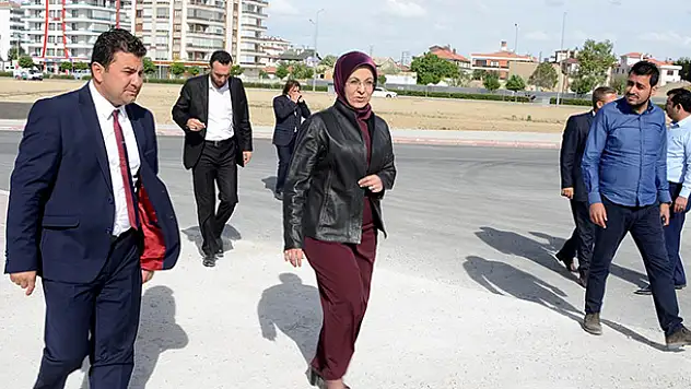 Başkan Toru, Park alanında incelemelerde bulundu