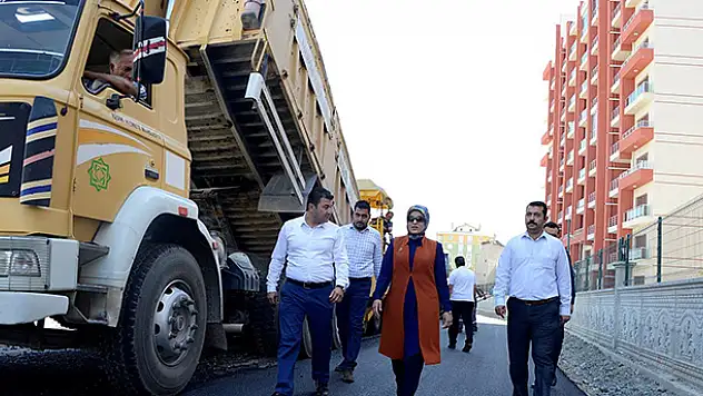 Başkan Toru, yol çalışmalarını inceledi