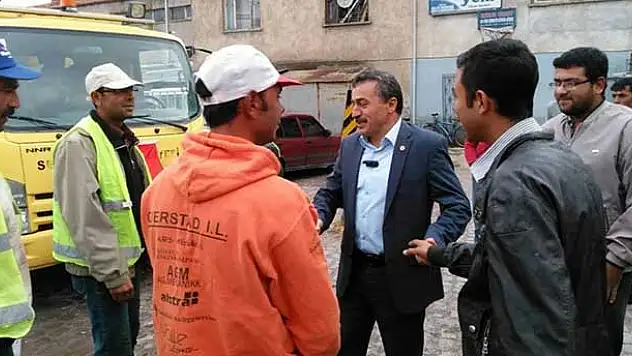 Başkan Tutal çalışmaları denetledi