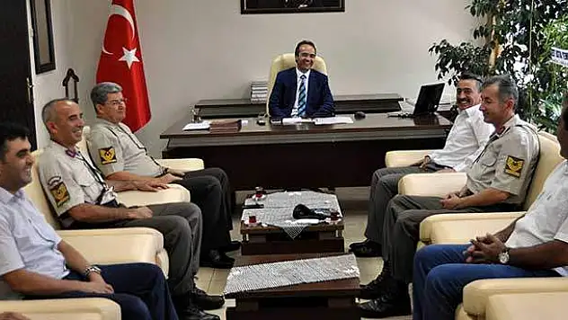 Başkan Tutal'dan, Kaymakam Özyiğit'e Ziyaret