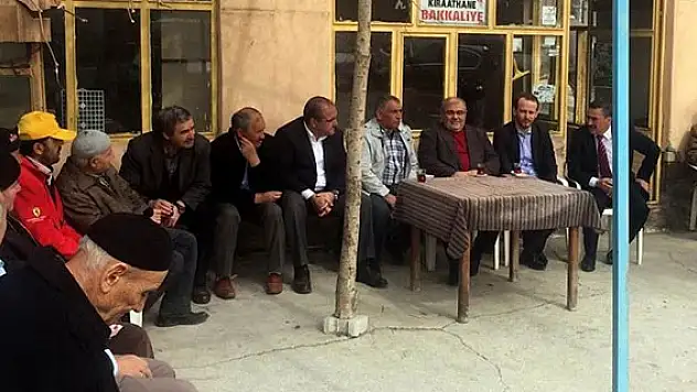 Başkan Tutal vatandaşlarla bir araya geldi