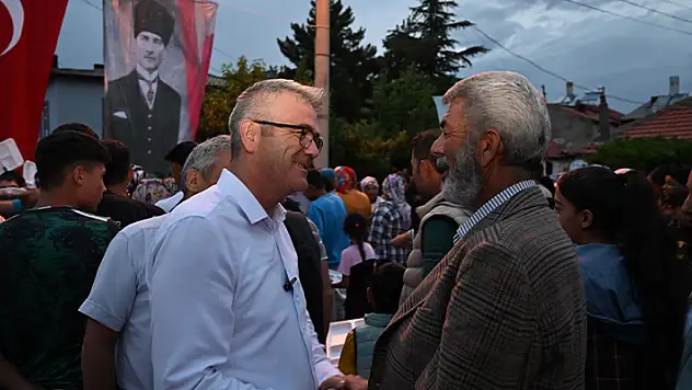 Başkan Ustaoğlu muharrem ayı iftarına katıldı
