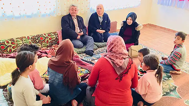 Başkan Yıldız, Suriyeli aileye konuk oldu