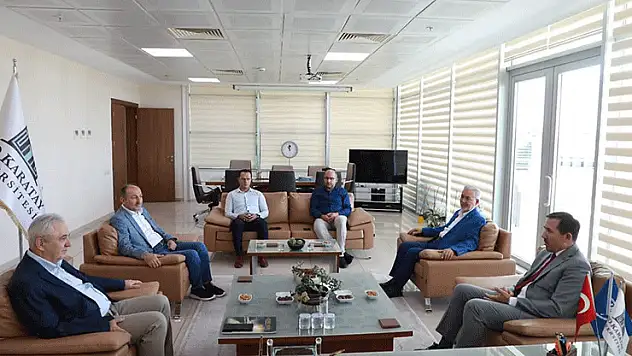 Başkan Kılca'dan Rektör Ortaç'a ziyaret