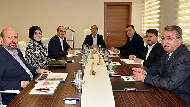 Başkanlar Selçuklu'da bir araya geldi