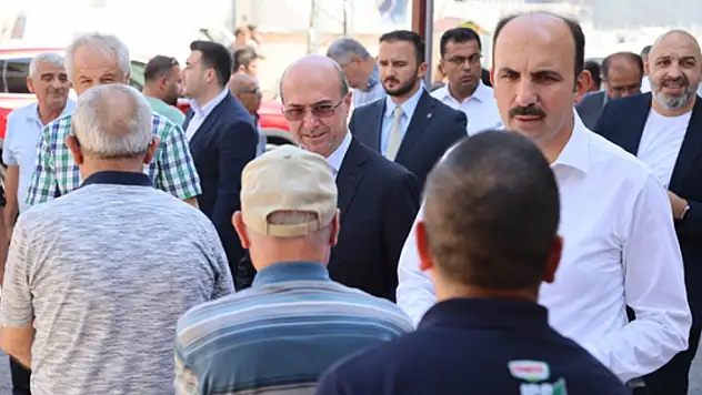 Başkanlar, Şeyh Şamil Mahallesi'nde vatandaşlarla buluştu
