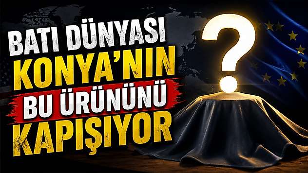 Batı dünyası Konya'nın bu lezzetinden vazgeçemiyor!
