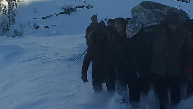 Batman'da çığ bölgesinde can pazarı yaşandı