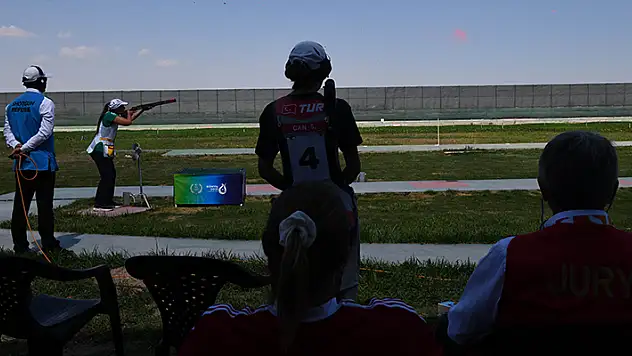 Bayanlar atıcılık skeet yarışlarından altın madalya Türk sporcunun
