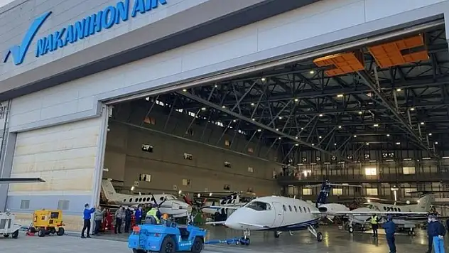 Baykar'ın sahip olduğu Piaggio Aerospace'ten Japonya'ya uçak teslimatı