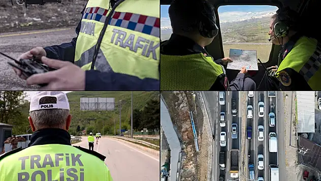Bayram tatilinde yol güvenliği 66 bin 92 personelle sağlanacak
