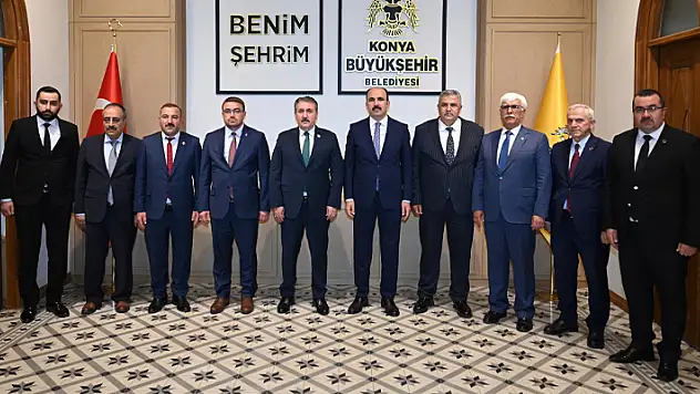 BBP Genel Başkanı Destici, Başkan Altay'ı ziyaret etti 
