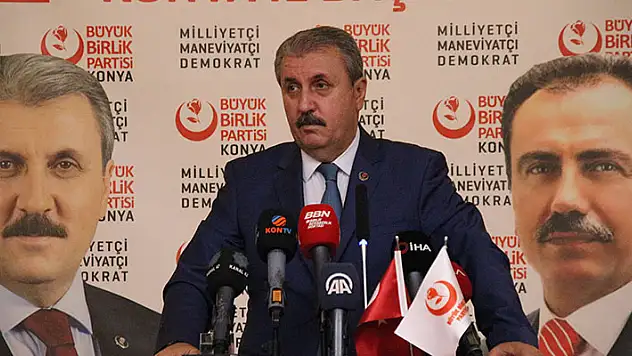 BBP Genel Başkanı Destici, Konya'da konuştu: