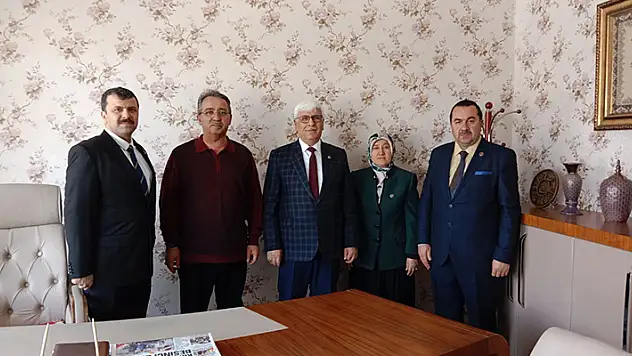 BBP İl Başkanı Seçgin'den Yeni Meram'a ziyaret