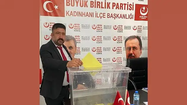 BBP Kadınhanı İlçe Kongresi gerçekleştirildi