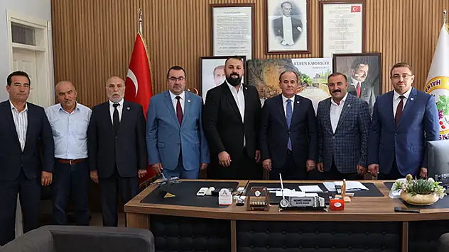 BBP'li Alaattin Çakır,   Halkapınar ve Bozkır Belediyelerini ziyaret etti