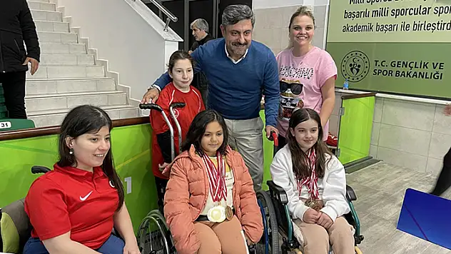 Bedensel engelli sporcularda hedef daha fazla şampiyon çıkarmak
