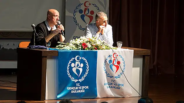 Bekir Develi ve Selim Gündüzalp Konya'da