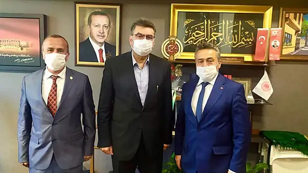Belediye başkanları Koçer ve Tutal'dan Ankara ziyaretleri