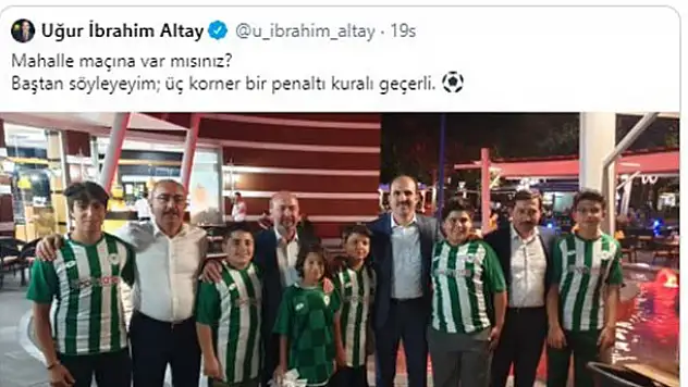 Belediye başkanlarının 'mahalle maçı' iddiası