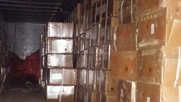 Beş buçuk ton patlayıcı ele geçirildi