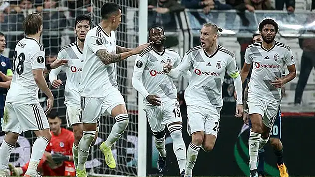 Beşiktaş Avrupa Ligi'nde ilk galibiyetini aldı
