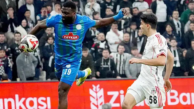 Beşiktaş ile Rizespor 48. randevuda