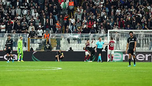Beşiktaş'ın Avrupa'daki galibiyet hasreti 4 maça çıktı!
