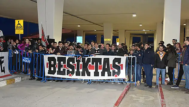 Beşiktaş kafilesi Konya'da