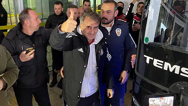 Beşiktaş kafilesi Konya'ya geldi
