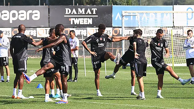 Beşiktaş, Konyaspor maçı hazırlıklarını sürdürdü

