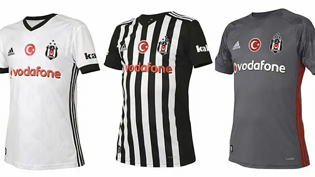 Beşiktaş'ta yeni sezon formaları tanıtıldı