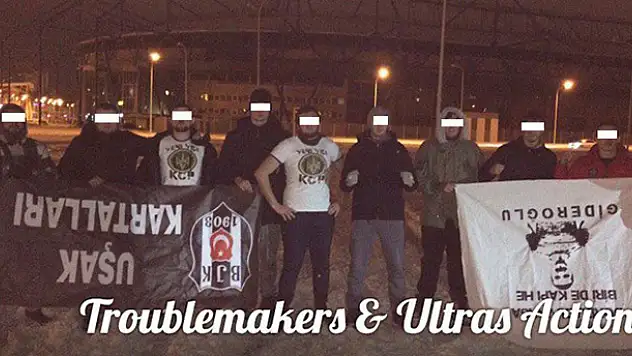 Beşiktaşlı taraftarlara Ukrayna'da çirkin saldırı