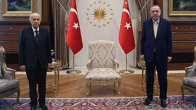 Beştepe'de Erdoğan-Bahçeli görüşmesi
