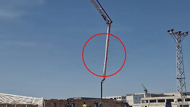 Beton pompasının bomu facia yarattı