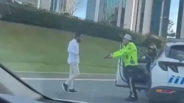 Beykoz'da başlayan takip Şişli'de bitti: Polis havaya ateş ederek kelepçeledi

