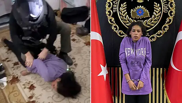 Beyoğlu'ndaki patlamanın failinin yakalanma anı ortaya çıktı
