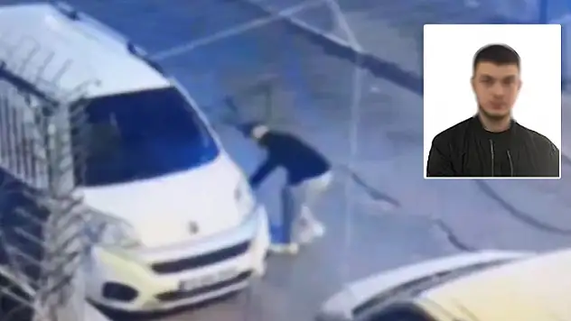 Beyoğlu'nda park halindeki 11 aracın lastiklerini bıçakla kesen şüpheli yakalandı