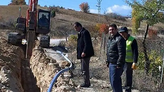 Beyşehir bahçe evleri suya kavuştu