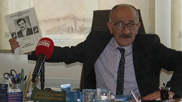 Beyşehir Belediye Başkanı Adil Bayındır gazetecilerle buluştu
