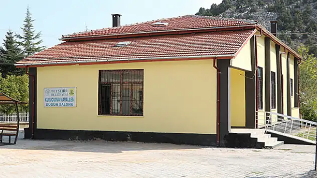 Beyşehir Belediyesi, 11 dış mahalleye düğün salonu kazandırıyor