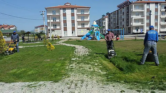 Beyşehir Belediyesi ilçeyi yaz dönemine hazırlıyor 