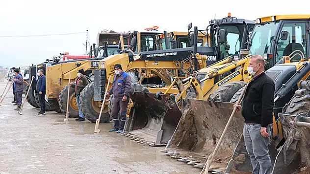 Beyşehir Belediyesi kış öncesi acil müdahale ekibi oluşturdu