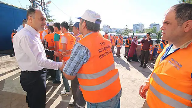 Beyşehir Belediyesi'nde bayramlaşma